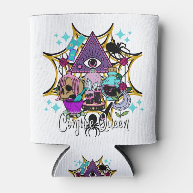 Porta-lata Conjure Queen (Frente)