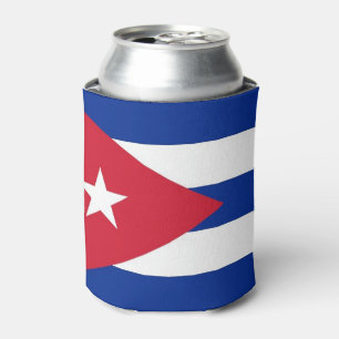 Porta-lata Consegue resfriar com a bandeira de Cuba