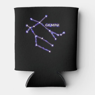 Porta-lata Constelação Astronômica - Astrologia Zodiac Gemini