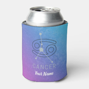 Porta-lata Constelação de Horoscópio com Sinal Zodiac Star ca