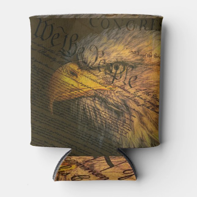 Porta-lata Constituição Com Águia Cálida (Frente)