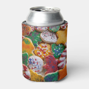 Porta-lata Cookies de Natal I Férias Coloridas