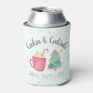 Porta-lata Cookies e Cocktails Fáceis do Partido de Natal