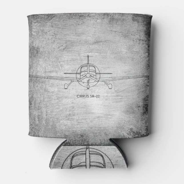 Porta-lata Cooler CIRRUS SR-22 (Frente)