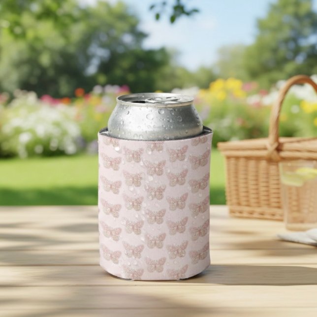 Porta-lata Cooler da garrafa de borboleta (Criador carregado)