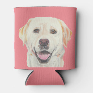 Porta-lata Coooler de Lata de Labrador Amarelo Incrível