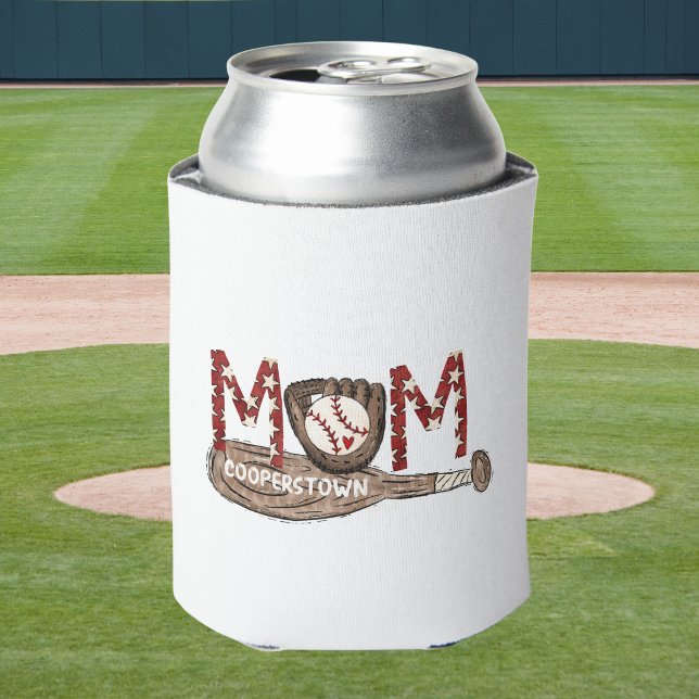 Porta-lata Cooperstown Beisebol MÃE Patriótica (Criador carregado)