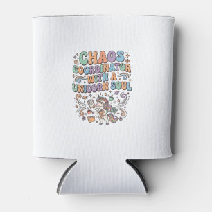 Porta-lata Coordenador de Caos de Unicórnio com uma Alma de U