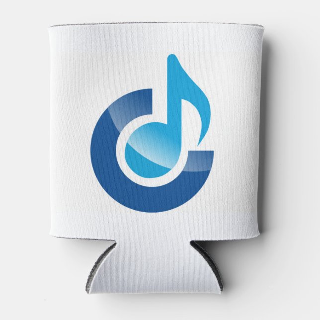 Porta-lata Coozie Central da Banda cobrir (Frente)