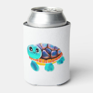 Porta-lata Cópia Encáustica da Tartaruga de Pintura