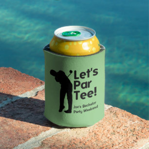 Porta-lata Copo Personalizado com Tema de Golfe