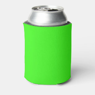Porta-lata Copo Personalizado Verde Neon para Latas