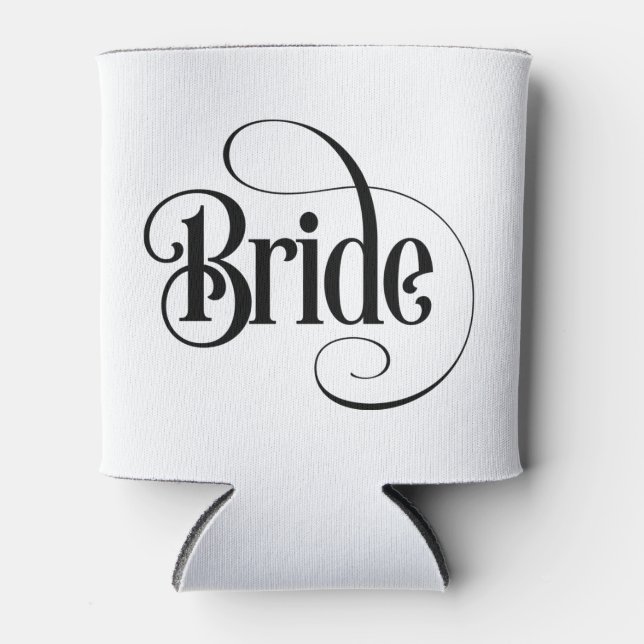 Porta-lata Copo refrescante para noiva (Frente)