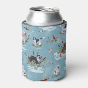 Porta-lata Copo Resfriador Azul LES BARBETS