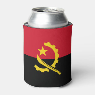 Porta-lata Copo Térmico da Bandeira Patriótica de Angola