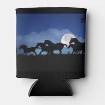 Copo Térmico de Cavalo Selvagem e Lua