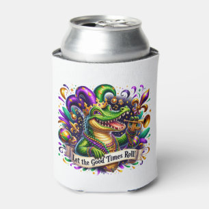 Porta-lata Copo Térmico de Mardi Gras