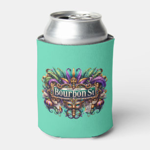 Porta-lata Copo Térmico de Mardi Gras