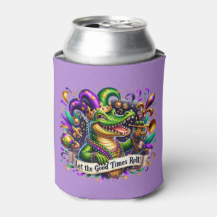 Porta-lata Copo Térmico de Mardi Gras