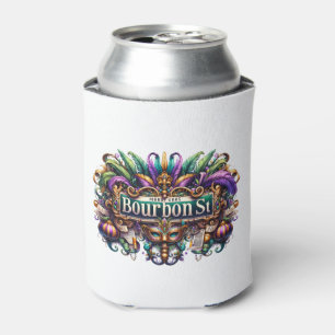 Porta-lata Copo Térmico de Mardi Gras