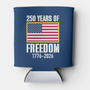 Porta-lata Copo Térmico EUA 250 Anos de Liberdade