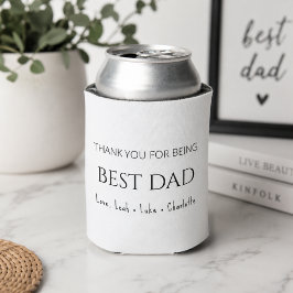 Porta-lata Copo Térmico Moderno Personalizado Melhor Pai com 