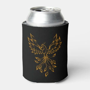 Porta-lata Copper Phoenix sobe em preto