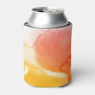 Porta-lata cor d'água abstrato pintada manualmente 13