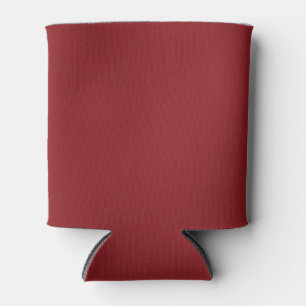 Porta-lata Cor Sólida Cranberry Profundo