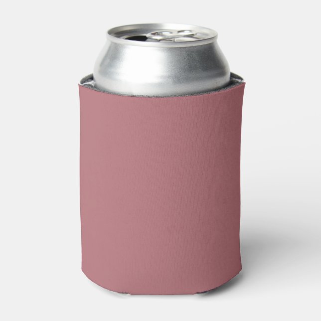 Porta-lata Cor Sólida do Rosa Dusty (Can Front)
