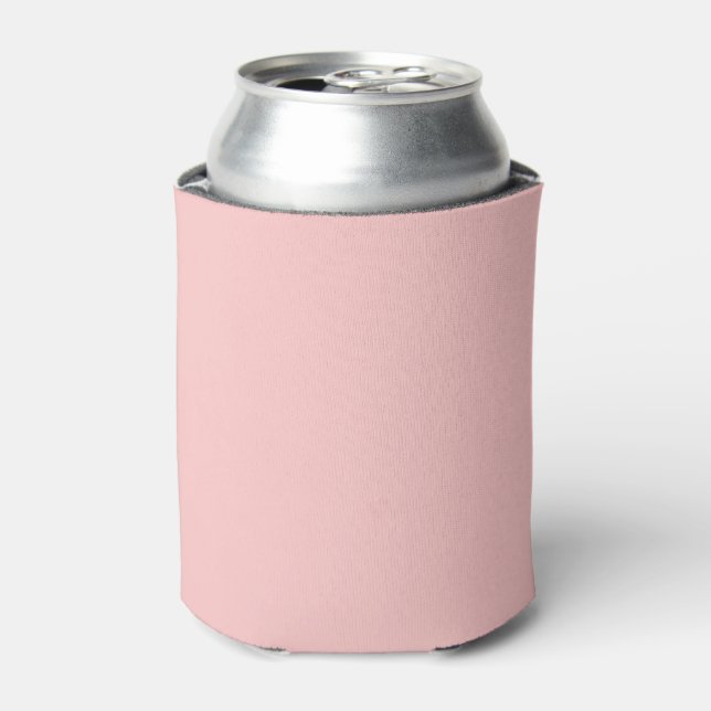 Porta-lata Cor Sólida Rosa Chá (Can Front)