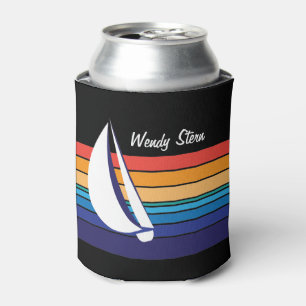 Porta-lata Cor Square_horizontal do barco hues_personalized