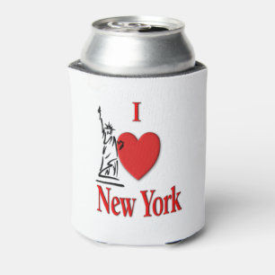 Porta-lata Coração NY