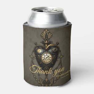 Porta-lata Coração Steampunk,