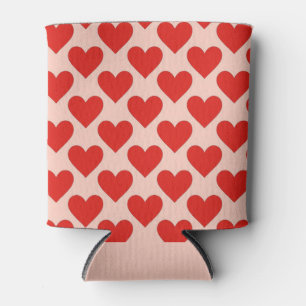 Porta-lata Coração vermelho, tradicional do dia dos namorados