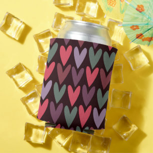 Porta-lata Corações 6