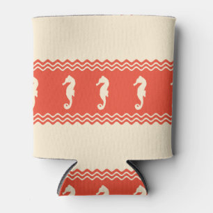 Porta-lata Coral Costeiro Cavalos-marinhos