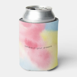 Porta-lata Corante Azul Amarelo-Rosa Menor