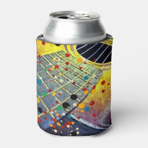 Porta-lata Cordas de Violão - Musical Watercolor