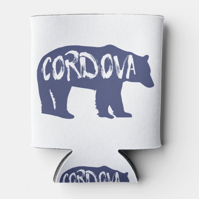 Porta-lata Cordova Alaska Bear (Frente)