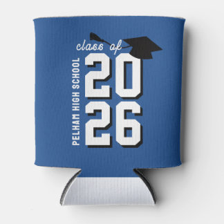 Porta-lata Cores da Escola Graduação AZUL FAVORITO COOZIE PER