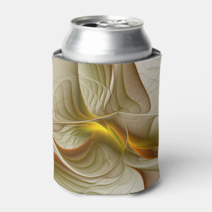 Porta-lata Cores de Metais Preciosos, Arte Abstrata Fractal