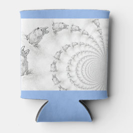 Porta-lata Corgi Spiral pode arrefecer