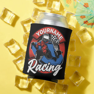 Porta-lata Corrida de Kart Personalizado Karting Corrida Extr