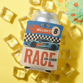 Porta-lata Corrida sobre Legal Carro Race Boys Aniversário