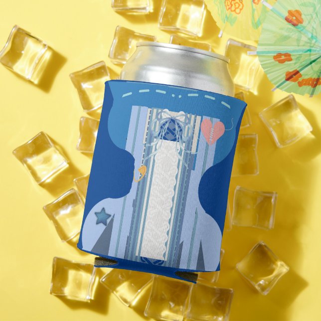 Porta-lata Corset Bustier Engraçado (Verão in situ)