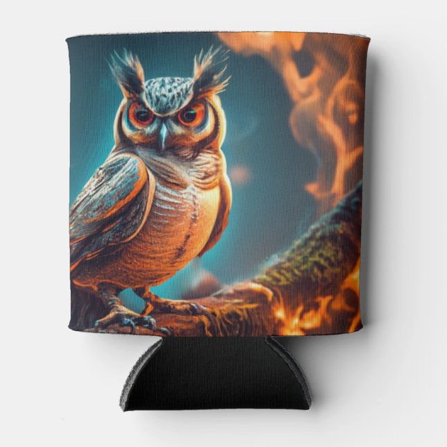 Porta-lata Coruja (Frente)