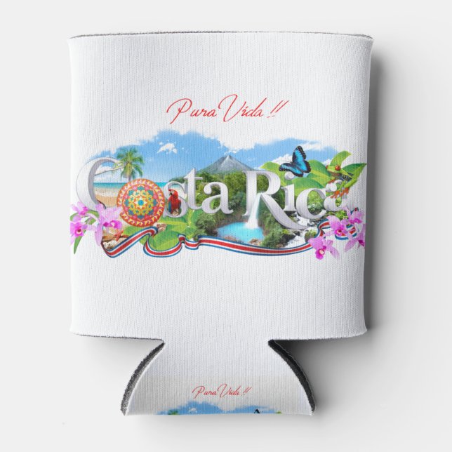 Porta-lata Costa Rica (Frente)