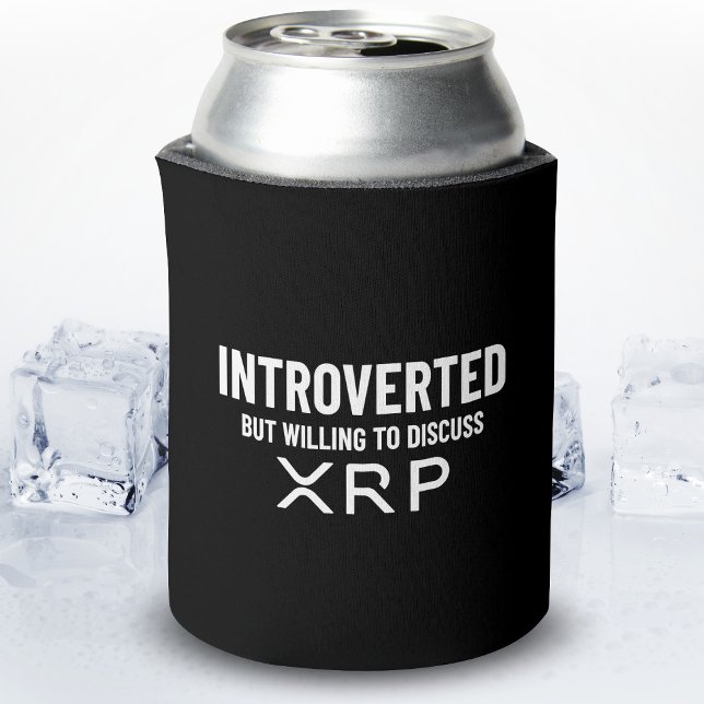 Porta-lata Cota de Memória de Criptomoeda XRP Introduzida Fun (Criador carregado)