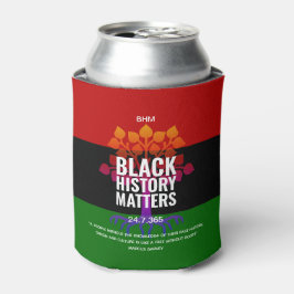 Porta-lata Cotação MARCUS GARVEY